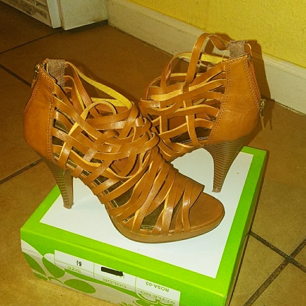 Brown heels